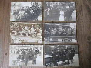 6x Fotokarte Postkarte München vor 1945 Rundfahrt Fremden-Rundfahrten LKW - Bild 1 von 7