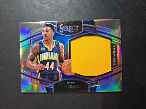 JEFF TEAGUE 2021-22 SELECT THROWBACK PATCH SILVER PRIZM PACERS Q1421
