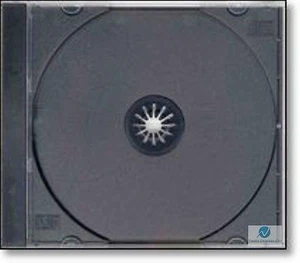 Single CD Jewel Cases Black 10.4mm Spine with Tray Empty Replacement Cover LOT - Picture 1 of 6