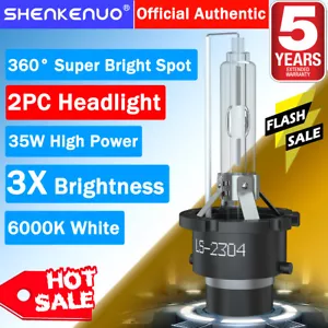 D2S D2R HID Xenon Headlight Bulbs White For Acura TL TSX RDX MDX NSX ZDX CL RL - Picture 1 of 13