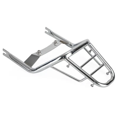 Rear Rack Chrome Luggage Carrier Fits Honda Z125 Monkey 125 2018-2024 New UK - Image 1 of 4