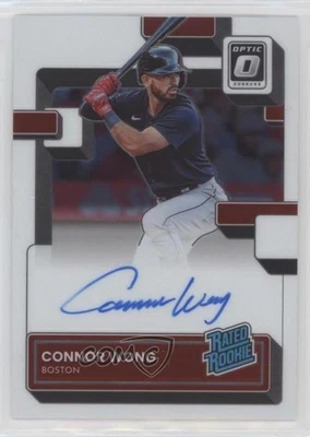 2022 Panini Donruss Optic Rated Rookie Signatures Connor Wong #RRS-WO Auto RC - Image 1 of 2