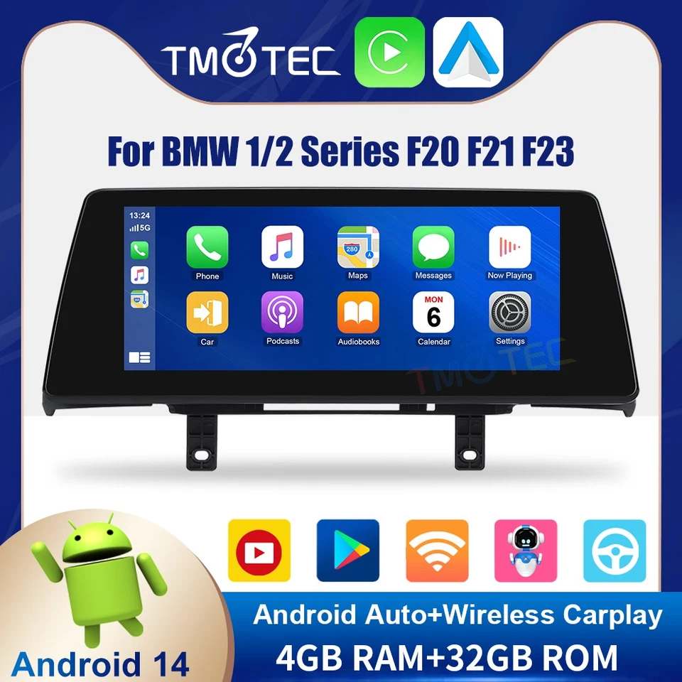 Für BMW 1er F20 F21 2er F23 NBT 10.25" IPS Android Autoradio CarPlay DAB+ GPS - Bild 1 von 4