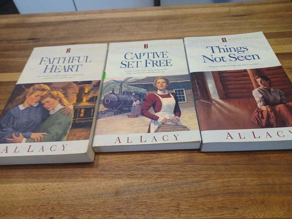 3 The Angel of Mercy series by Al Lacy Paperback 2,3, & 9        paper Foto 1 de 1