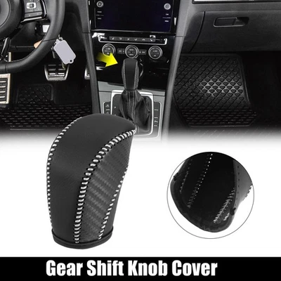 Car Gear Shift Knob Cover for Volkswagen Jetta Tiguan 2011-2019 CC 2013-2017 - Image 1 of 4