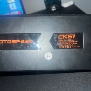 Motospeed CK61 Mechanical Gaming Keyboard RGB, Red Switches, K8P7 - Picture 1 of 2