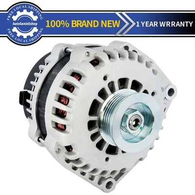 New Alternator For Chevy Cadillac GMC Yukon Sierra Hummer H2 2007-2014 8301N - Image 1 of 4