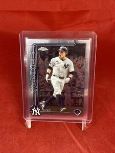 BEN RICE RC 2025 Topps CHROME ROOKIE Baseball Card #139 MLB New York YANKEES - Picture 1 of 12