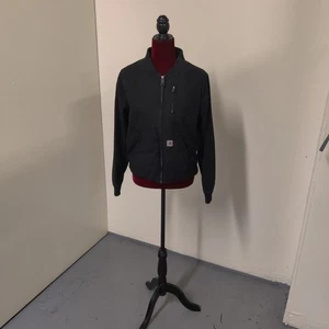 Carhartt Women Rugged Flex Relaxed Fit Crawford Bomber Jacket Size M - Picture 1 of 5