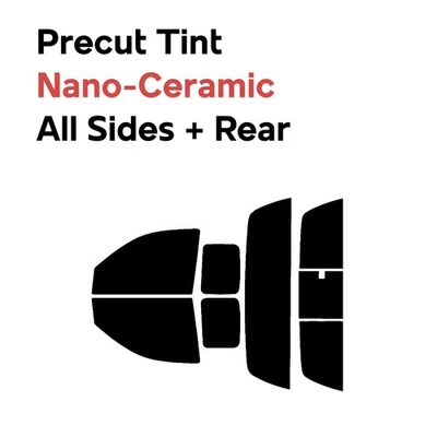 Precut Window Film Car Nano Ceramic Tint for Mitsubishi Raider 2006-2009 2 Door - Image 1 of 4