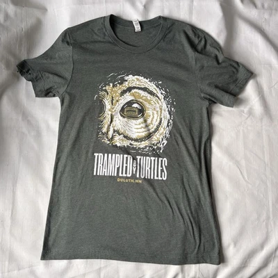 Trampled By Turtles Band Shirt Men’s Size Medium Greenish/Gray - Image 1 of 4