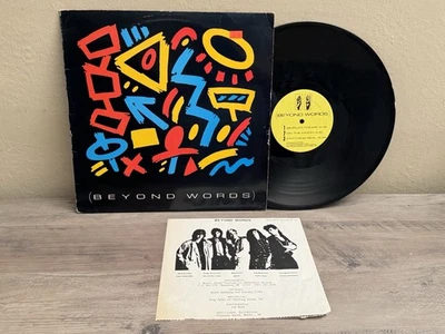 BEYOND WORDS ELECTRONIC NEW WAVE SYNTH POP PRIVATE LABEL VINYL LP EX+ Foto 1 de 3