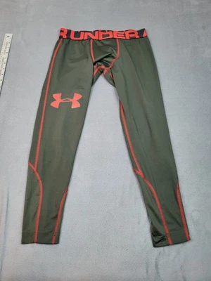 Leggings Under Armour Para Hombre Medianos Verdes Recortados Ligeros Elastizados Rendimiento Foto 1 de 4