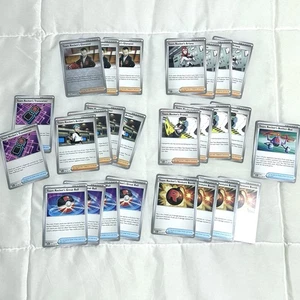 Sv10: Destined Rivals Team Rocket’s Supporter and Item Cards Set - Picture 1 of 8