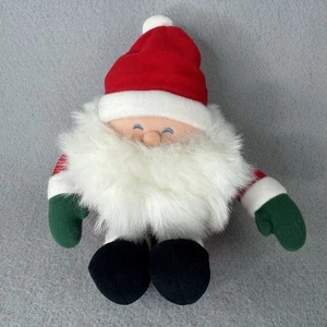 Vintage Hallmark Christmas Santa Claus Plush Doll Sitter 1986 - Picture 1 of 8