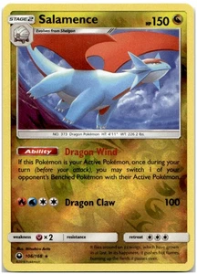 Salamence 106/168 Reverse Holo SM - Celestial Storm Pokemon Card NM - Picture 1 of 1