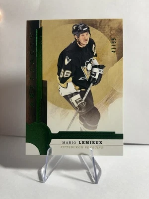 Mario Lemieux 2016-17 Artifacts Emerald /99 #158 - Image 1 of 3