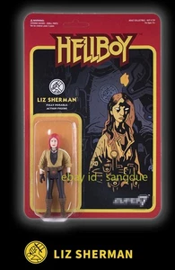 HELLBOY 1/18 Liz Sherman Action Figure 3.75 inches Hanging Card In Stock - Picture 1 of 1