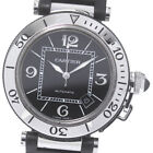 Cartier Pacha Sea Timer W31077u2 Date Black Dial Automatic Men's Watch_785098
