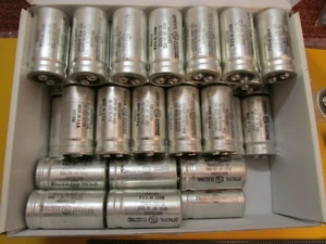 GE Computer Grade Capacitor 3200uf 50VDC 65 Surge Tested Qty of 2 Fast Shipping - Picture 1 of 5