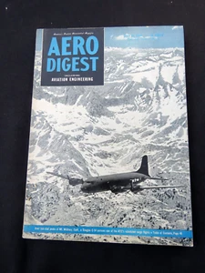 Aero Digest Magazine July 15 1944 WW2 Wartime Advertising Rare - Imagen 1 de 4