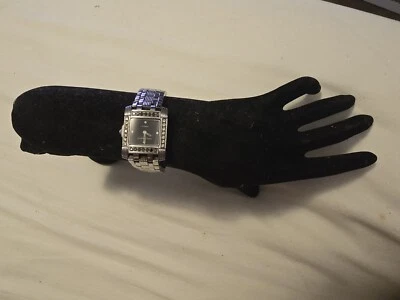 Christian Bernard Stainless Steel Diamond & Black Sapphire Quartz Ladies Watch - Image 1 of 4