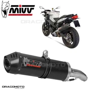 échappement BMW F 800 R / GT 2011 2012 MIVV Oval Carbone CC - Photo 1/4