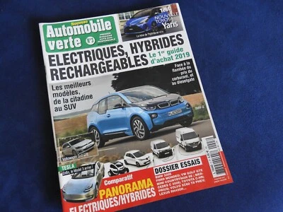 revue l'automobile verte n°3 electriques / hybrides rechargeables 2019 - Photo 1/2