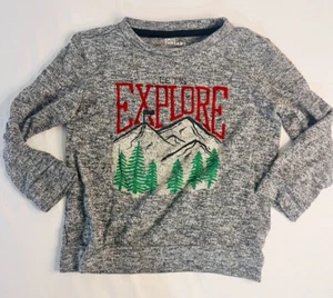Epic Threads 4T Kleinkind Jungen Langarm Pullover Shirt Scenic Nature Explore - Bild 1 von 4