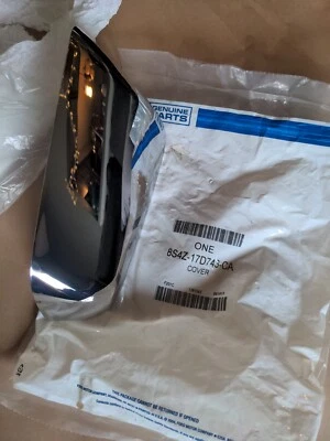 FORD OEM 08-11 Focus Door Side Mirror Cover Chrome Cap Trim Left 8S4Z17D743CA - Image 1 of 4