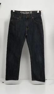 Levi's Denizen 218 Slim Straight Fit Jeans Boy’s Sz 14 R Blue Adjustable Waist - Picture 1 of 16