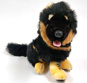 Peluche vintage Frits Struis Apeldoorn para perro - juguete suave negro/marrón - 12" - Imagen 1 de 3