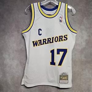 NWT Mitchell & Ness 1990 Golden State Warriors Chris Mullin 17 Jersey Men S $135 - Picture 1 of 8