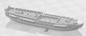 Fragata británica clase Amazon 1/700 (38 cañones) 1799 - Imagen 1 de 1