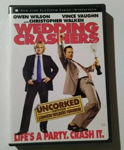 WEDDING CRASHERS - Owen Wilson Vince Vaughn UNCORKED EDITION DVD  - Bild 1 von 3