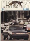 1991 Mercury Sable 28-page Original Dealer Sales Brochure Catalog