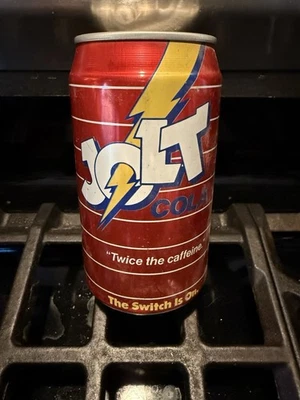 REFRIGERANTE VINTAGE JOLT COLA 🥤 TODA LATA DE ALUMÍNIO DOCE EXEMPLO - Imagem 1 de 4