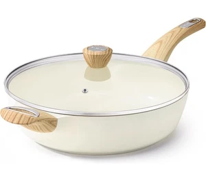 Sensarte Deep frying Pan White - Picture 1 of 3