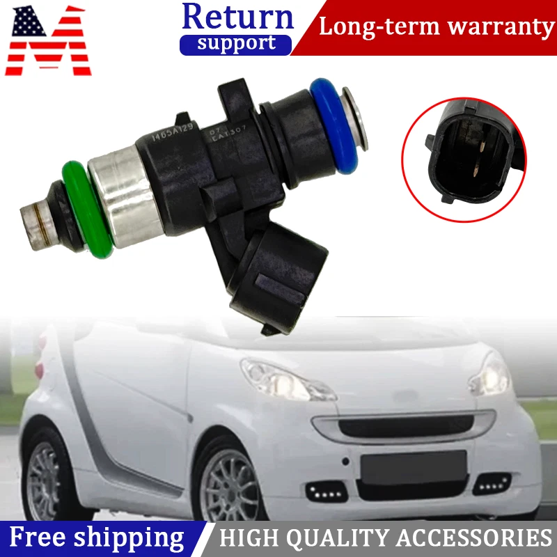 New 1 PCS Fuel Injector Fits For Smart Fortwo 1.0L 2008-2014 Foto 1 de 4