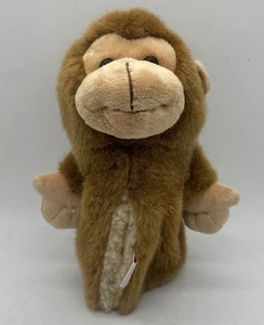 Cubierta de palo de golf mono peluche marioneta realista Daphne's Head Covers chimpancé beige - Imagen 1 de 8