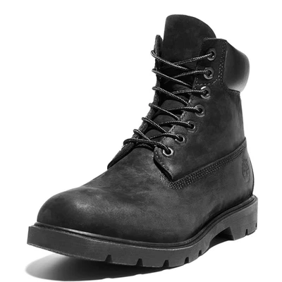 Timberland Hombre 6 Pulgadas Premium Impermeable Bota Regular, Negro Nubuck, Talla M 11 Foto 1 de 4