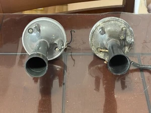 Vintage Matched Pair Horns and Drivers - USA MADE TWEETERS pair Working Fine - Picture 1 of 4