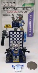 KRE-O Transformers Custom Kreon Lot- Soundwave Collection 1 Out Of Box - Picture 1 of 10