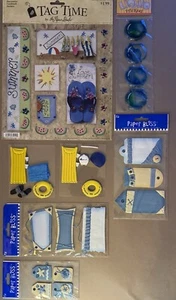 Konvolut Scrapbooking Aufkleber Pool Sommerspaß - Bild 1 von 5