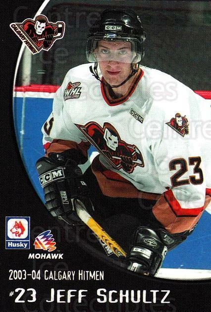 2003-04 Calgary Hitmen #16 Jeff Schultz - Image 1 of 1