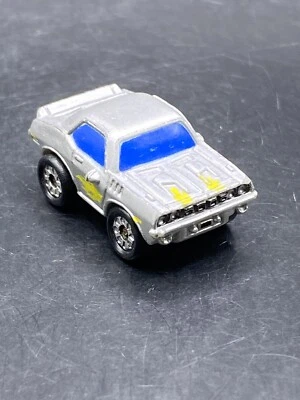 Galoob Micro Machines Sun Color Changer Silver '71 Plymouth Barracuda Toy Car - Image 1 of 4