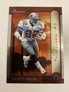 1999 Bowman Chrome Emmitt Smith International Interstate RARE (319)