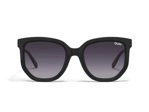 QUAY Women's Coffee Run RX QT-000870 Black & Gold / Smoke Gradient Sunglasses - Picture 1 of 3