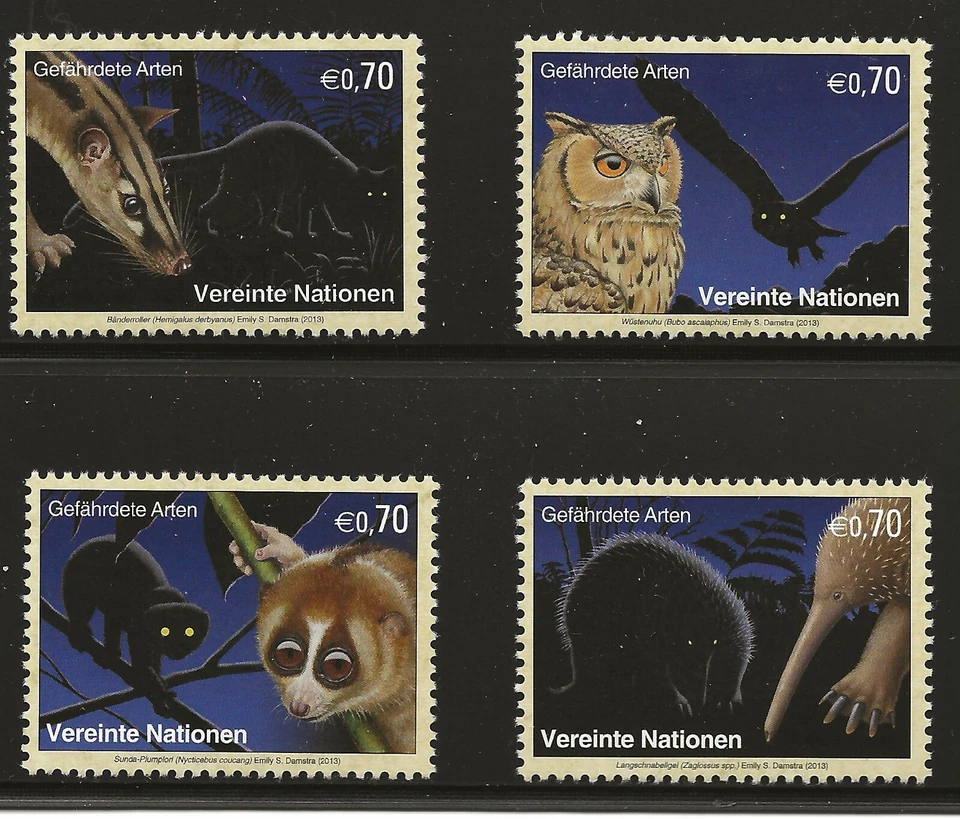 UN Scott #Vienna 534-37, Singles 2013 Complete FVF MNH - Image 1 of 1