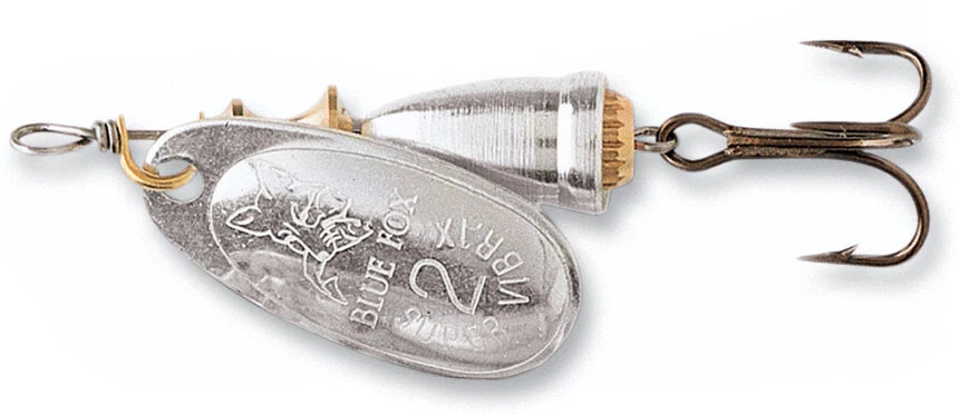 Blue Fox Spinner Vibrax Original Silber Spinner Raubfischköder Barsch Hecht  - Bild 1 von 1